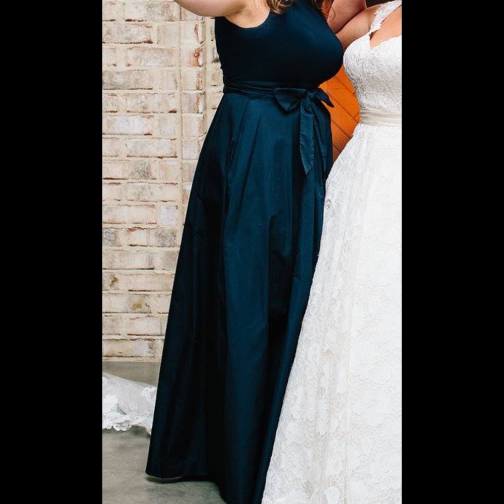 Ralph Lauren Taffeta Wrap Dress